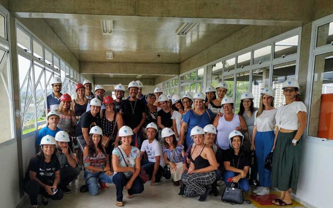 Saiu na Mídia: Programa Meio Ambiente nas Escolas visita a ETA Mambu