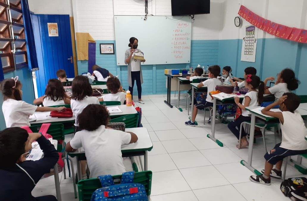 PMANE visita escola ganhadora do Prêmio 2021