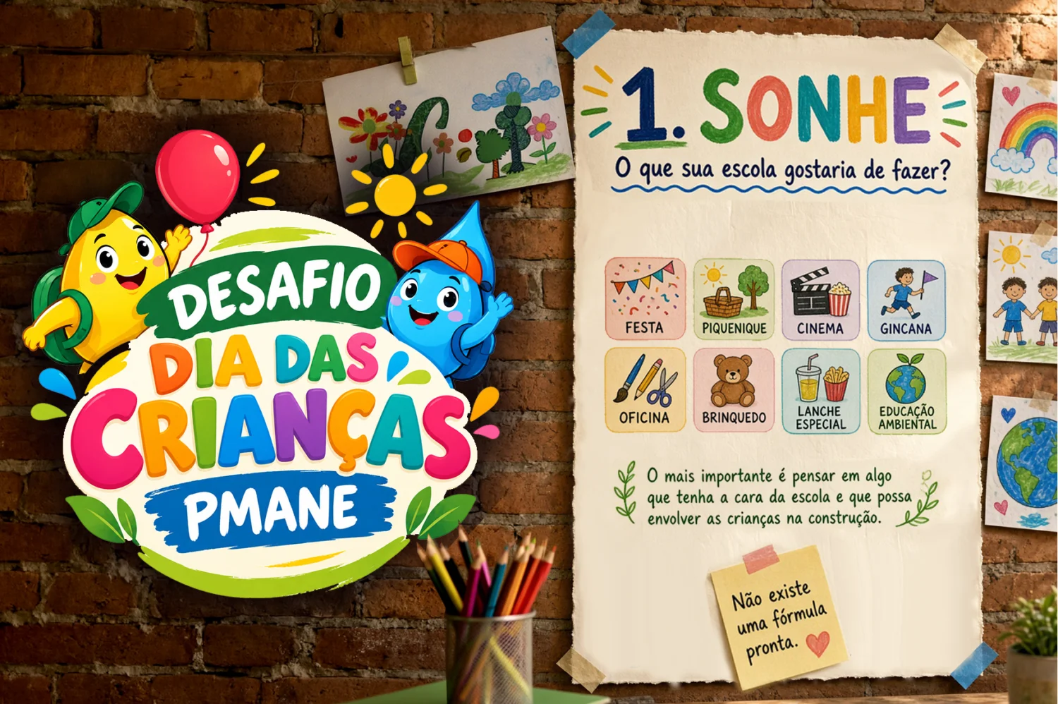 Desafio Dia das Crianças 1 Sonhe